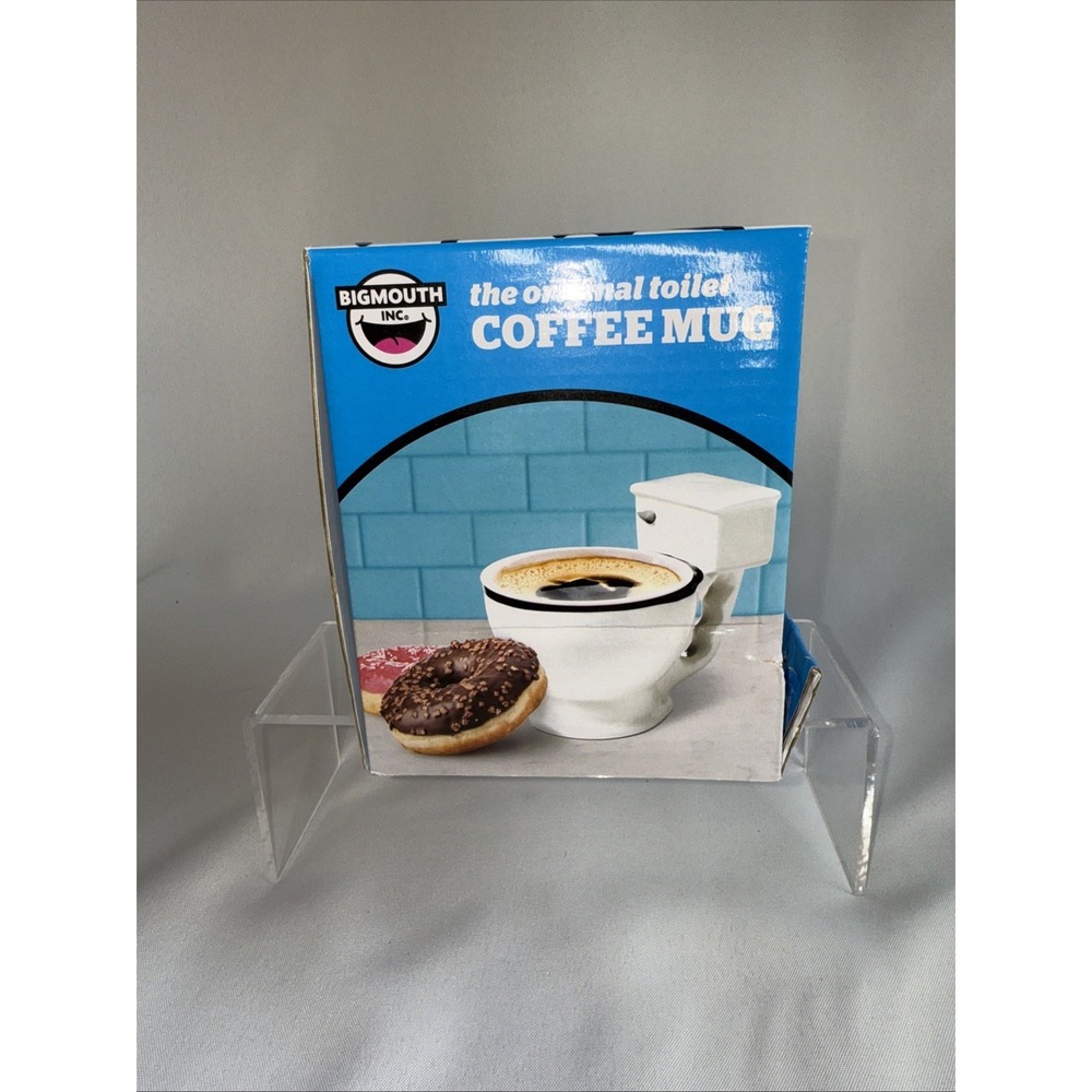 BigMouth INC The Original Toilet Mug 20oz Ceramic Coffee Cup Drink From The Bowl - Picture 7 of 8